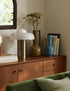 Wood & Metal Pillar Candle Holder